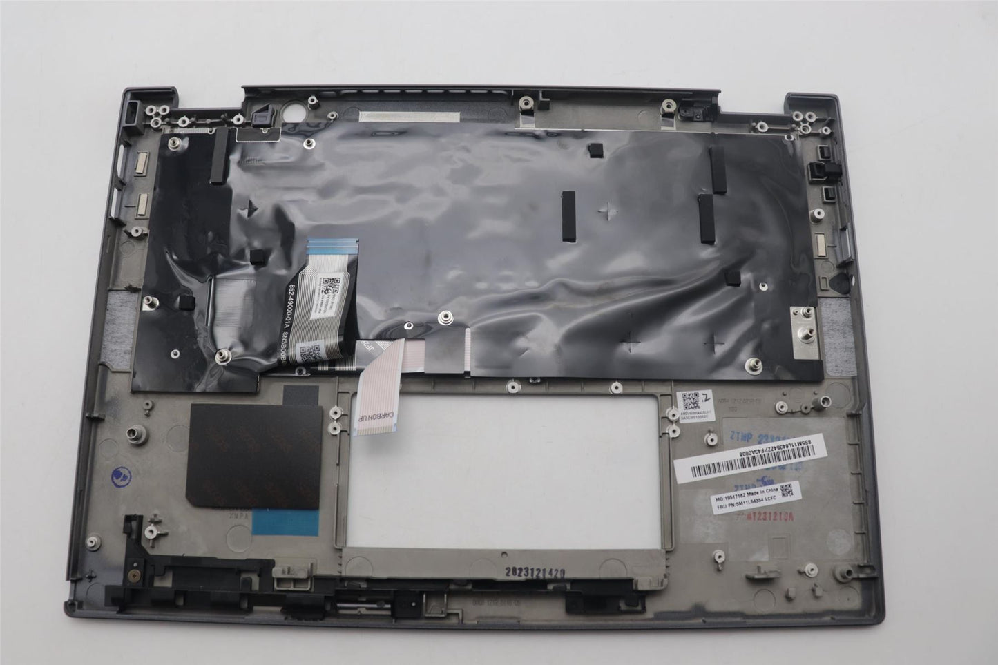 Lenovo ThinkPad X13 Gen 4 Keyboard Palmrest Top Cover Portuguese Grey 5M11L64354