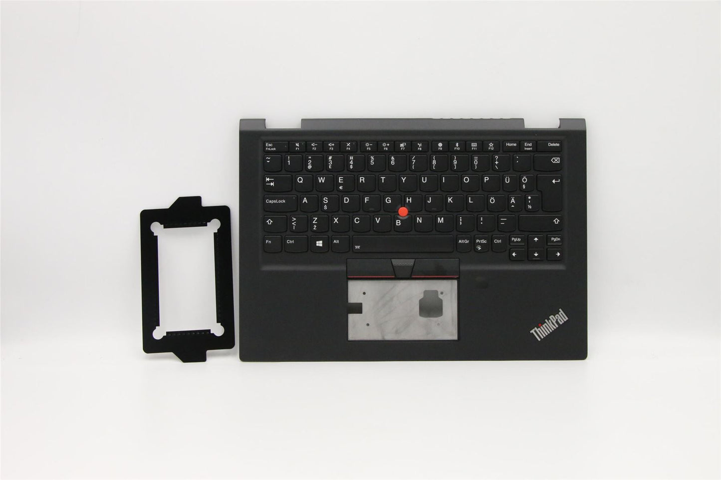 Lenovo Yoga X390 Palmrest Cover Touchpad Keyboard Estonian Black 02HL568