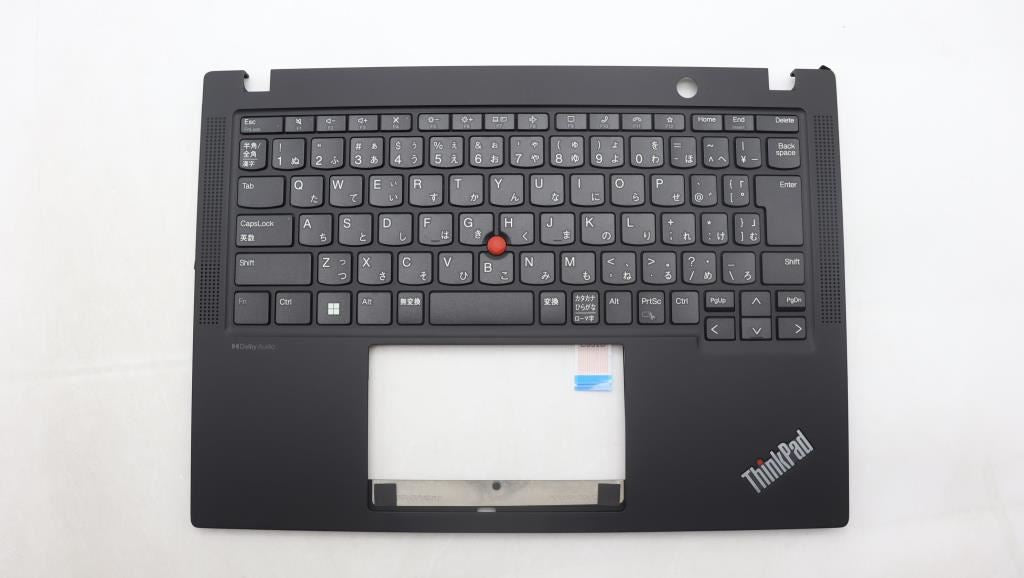 Lenovo ThinkPad X13 Gen 4 Keyboard Palmrest Top Cover Japanese Black 5M11L85745