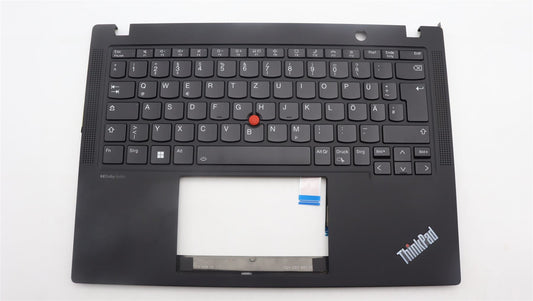Lenovo ThinkPad X13 Gen 4 Palmrest Cover Keyboard German Black 5M11H94507