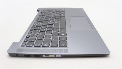 Lenovo IdeaPad 3 14IAN8 Palmrest Cover Touchpad Keyboard Spanish Grey 5CB1K82770