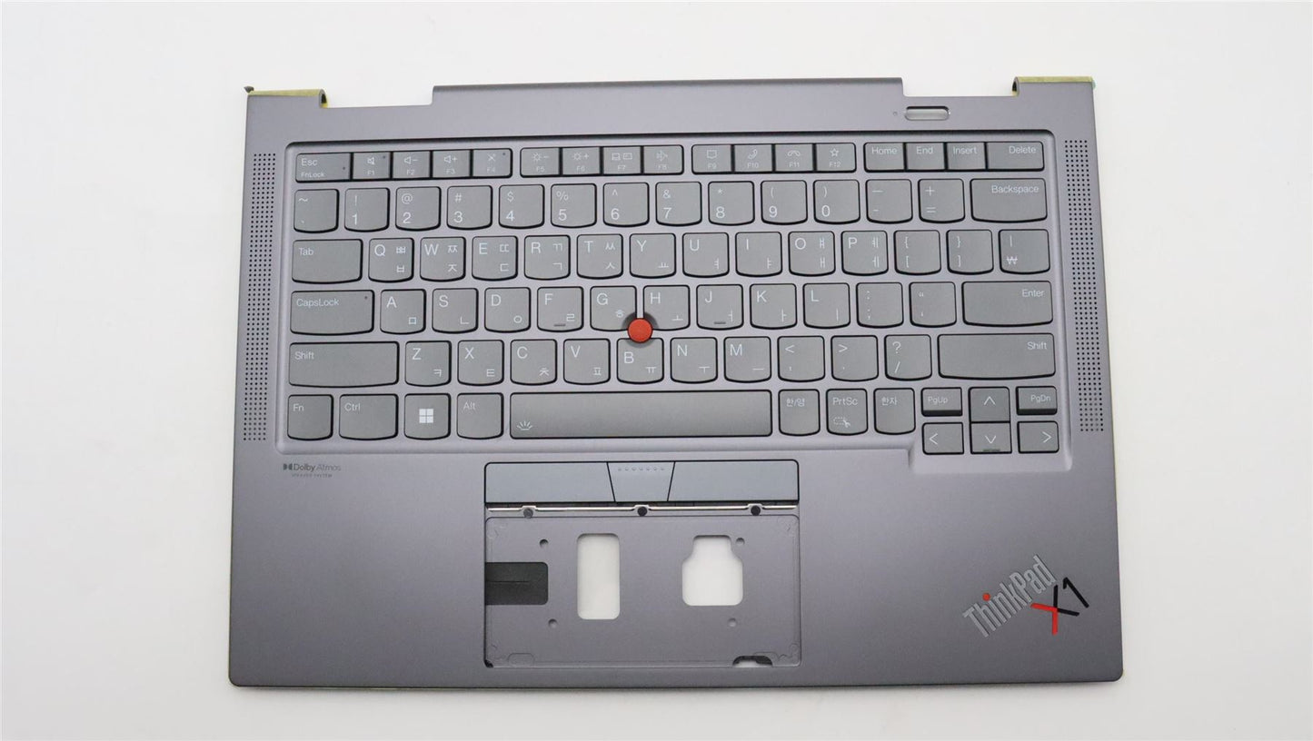 Lenovo ThinkPad X1 6th Gen Keyboard Palmrest Top Cover Korean 5M11C40979