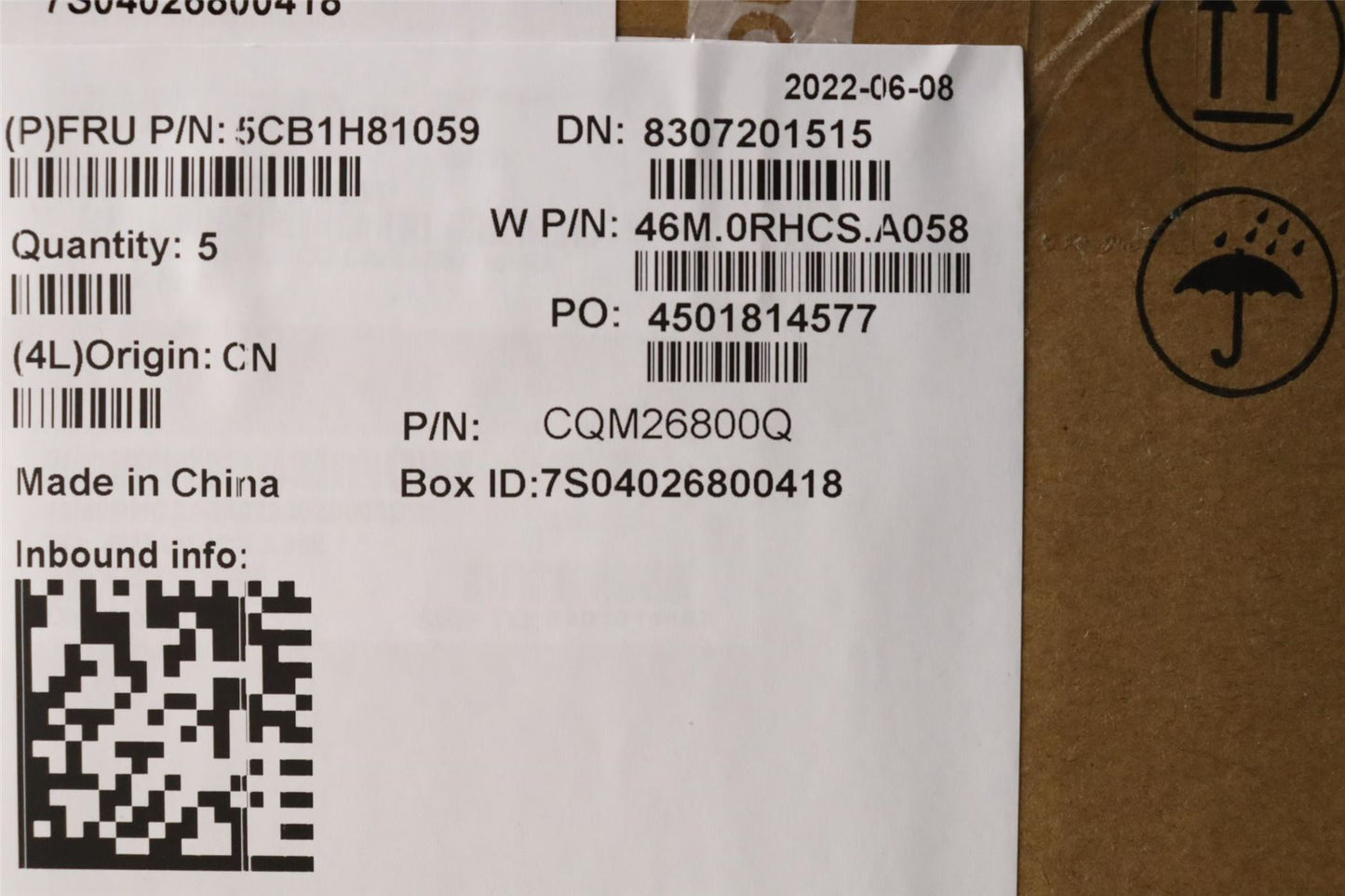Lenovo IdeaPad 5 16IAU7 Keyboard Palmrest Top Cover Switzerland 5CB1H81059