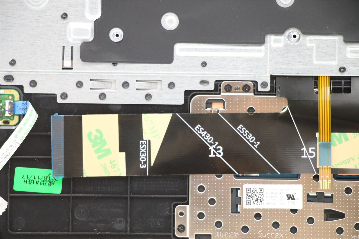 Lenovo Yoga 530-14IKB Keyboard Palmrest Top Cover Hungarian Grey 5CB0R08574