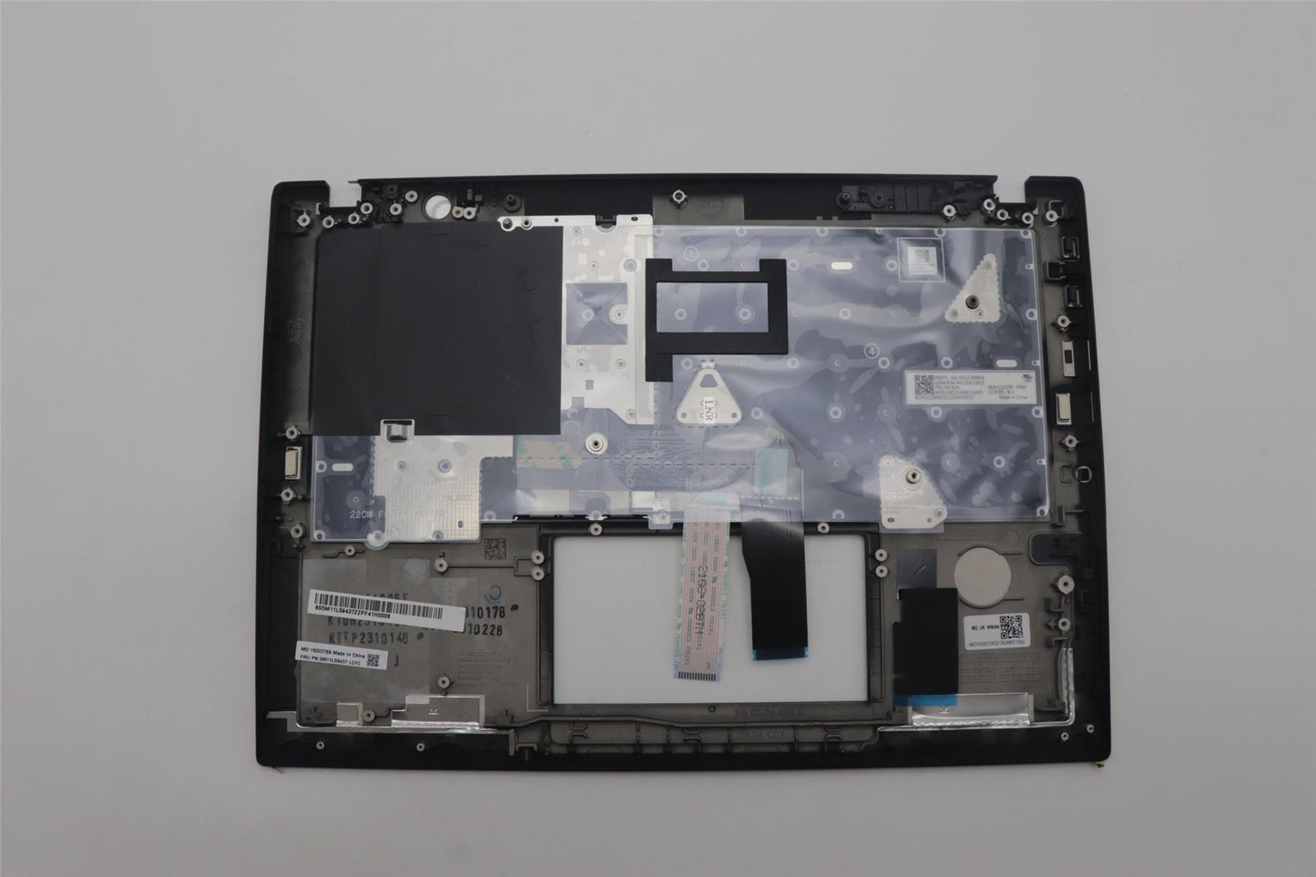Lenovo ThinkPad T14s Gen 4 Palmrest Touchpad Cover Keyboard Belgian 5M11L59440