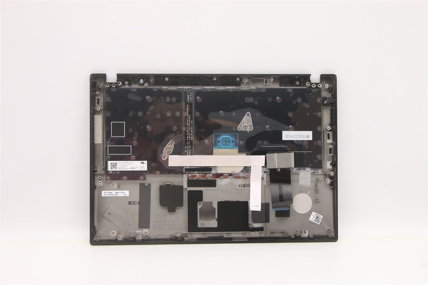Lenovo ThinkPad T14s Keyboard Palmrest Top Cover US Black Backlit 5M10Z41483