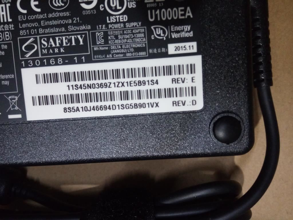Lenovo Delta ADL170NDC3A 20V8.5A BIS 5A10J46694