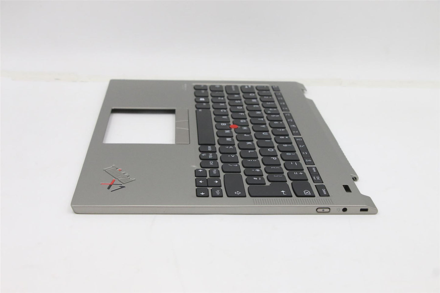 Lenovo Titanium X1 Titanium Keyboard Palmrest Top Cover UK Silver 5M11B59903
