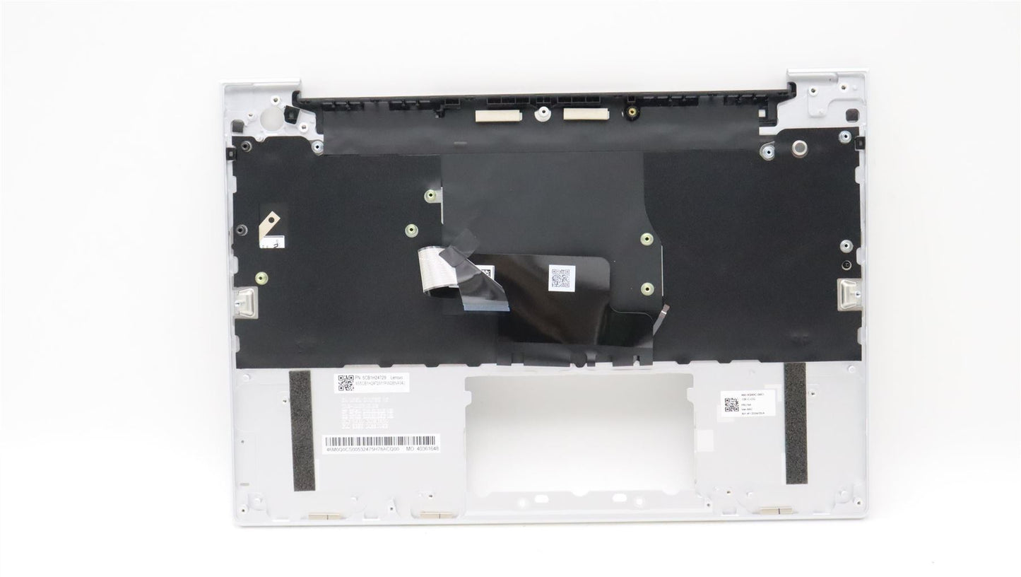 Lenovo ThinkBook 13x G2 IAP Palmrest Cover Keyboard German Silver 5CB1H24729