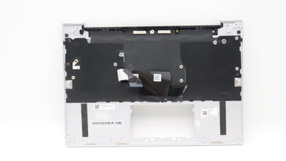 Lenovo ThinkBook 13x G2 IAP Palmrest Cover Keyboard German Silver 5CB1H24729