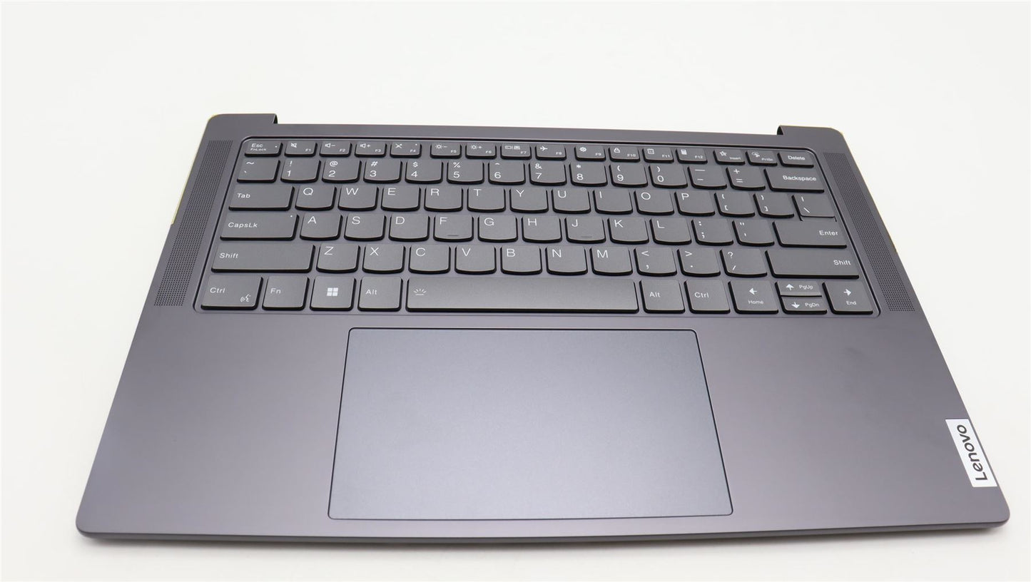 Lenovo 7 14ARP8 Palmrest Cover Touchpad Keyboard US Slate Grey 5CB1L50300