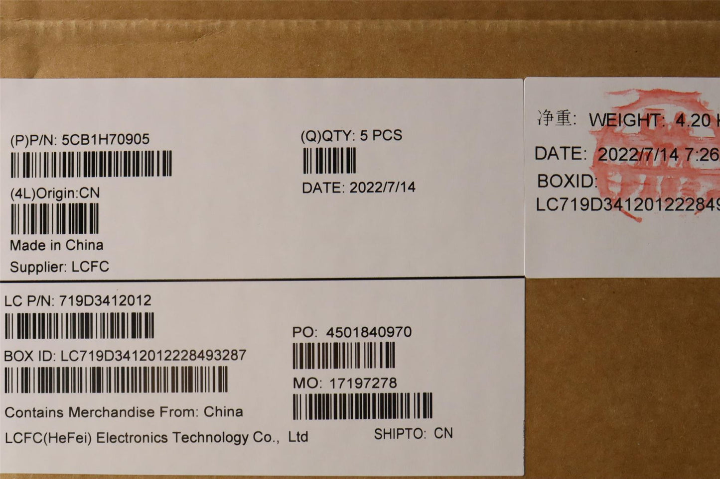 Lenovo Legion 5 Pro 16ARH7H Palmrest Touchpad Cover Keyboard Black 5CB1H70905