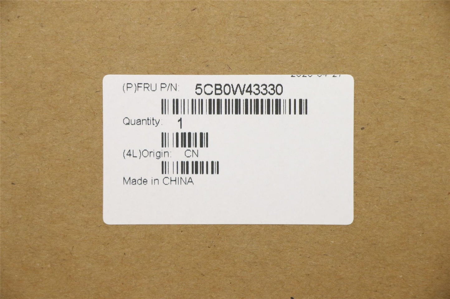 Lenovo IdeaPad S145-14IKB LCD Cover Rear Back Housing Grey 5CB0W43330