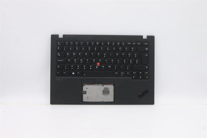 Lenovo ThinkPad X1 7th Gen Palmrest Cover Keyboard Hungarian Black 5M10W85890