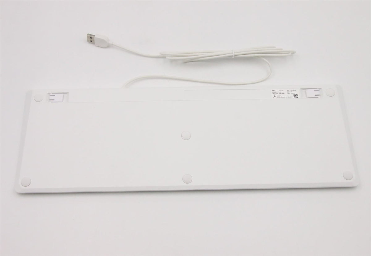 Lenovo DT_KYB USB G2 WHT_LA-Spa Spanish Latin American Keyboard 5D50U84484