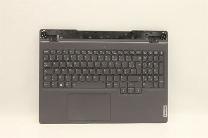 Lenovo 5 15IAH7H Palmrest Cover Touchpad Keyboard French Storm Grey 5CB1F38756