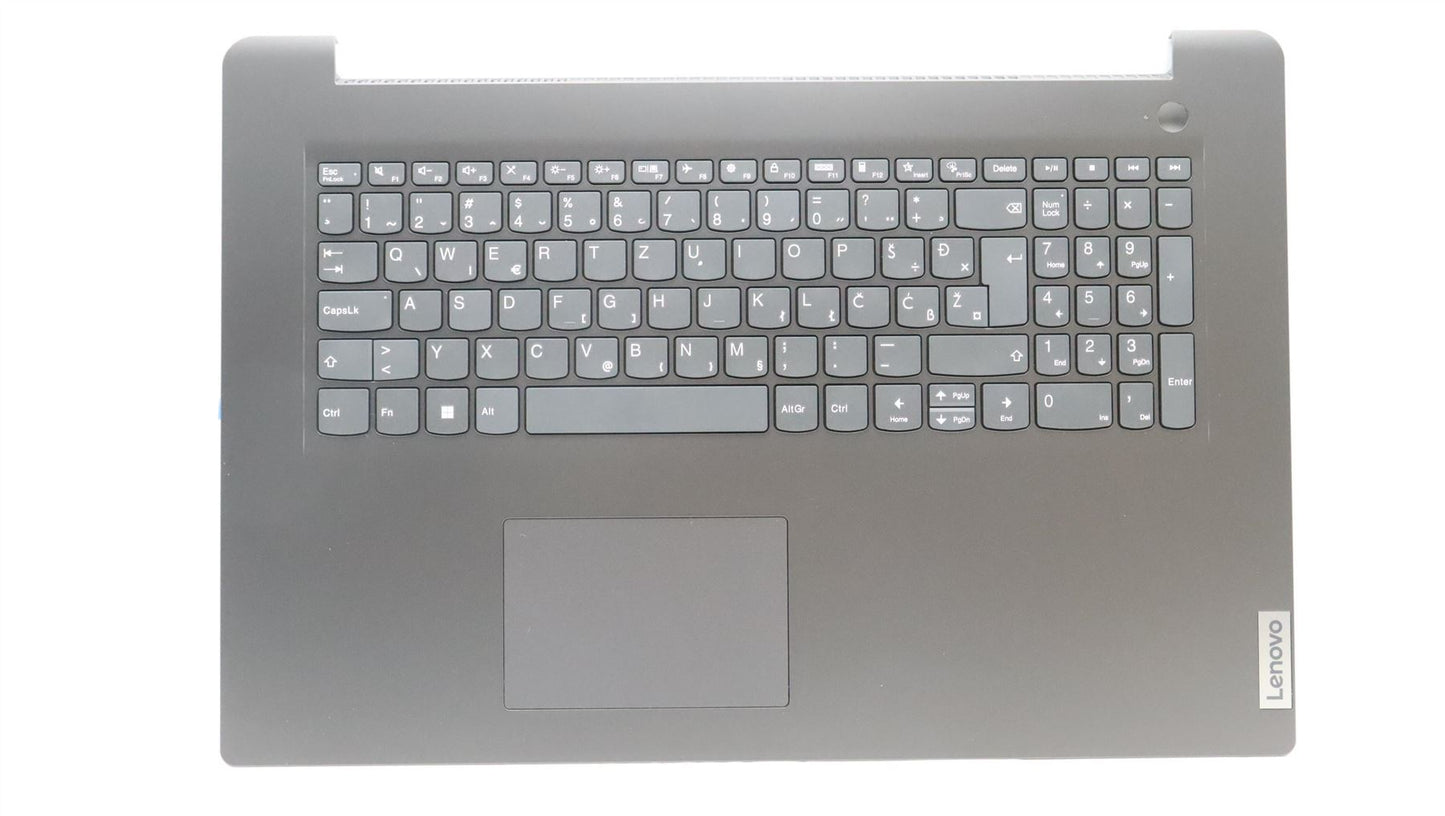 Lenovo V17 G3 IAP Palmrest Cover Touchpad Keyboard Slovenian 5CB1J02939