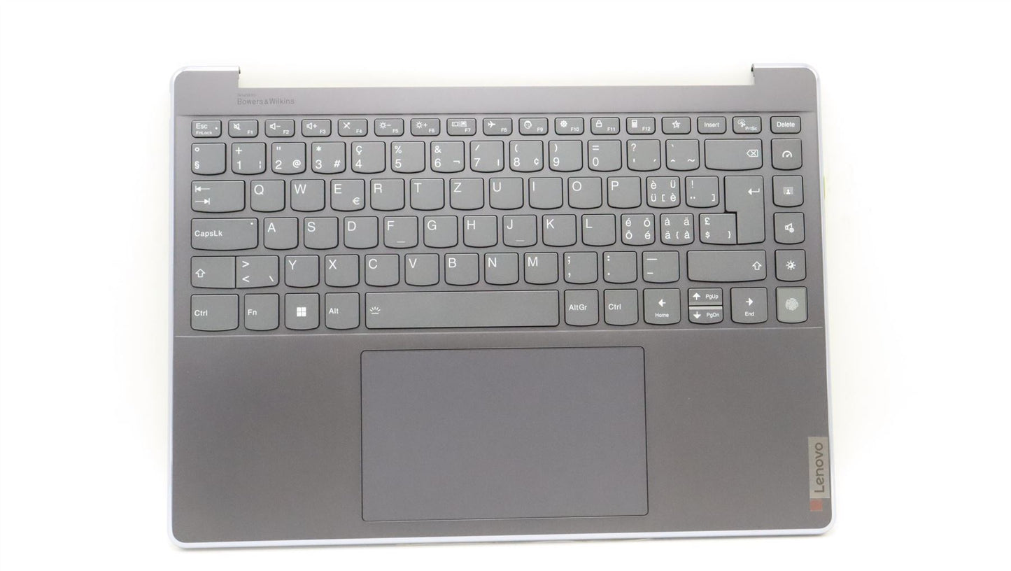 Lenovo Yoga 9 14IRP8 Palmrest Cover Touchpad Keyboard Switzerland 5CB1K62502