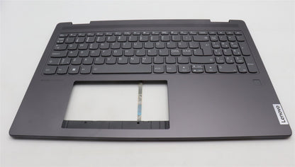 Lenovo Yoga 7 16IRL8 Keyboard Palmrest Top Cover Nordic Storm Grey 5CB1L31847