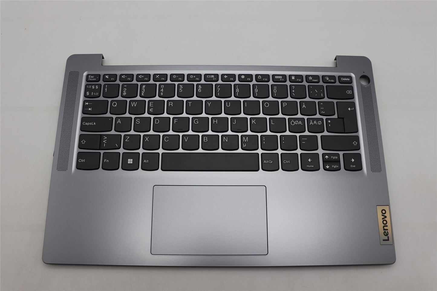 Lenovo IdeaPad 3 14AMN8 Palmrest Cover Touchpad Keyboard Nordic 5CB1L30029