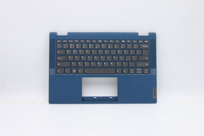 Lenovo IdeaPad 5 14ARE05 Keyboard Palmrest Top Cover US Light Teal 5CB0Y85552