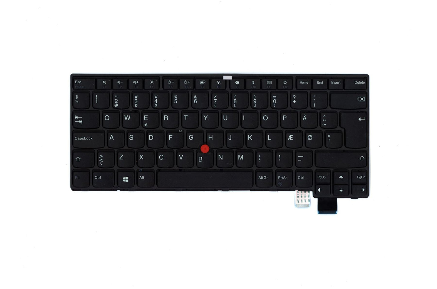 Lenovo ThinkPad T470s 13 2 Keyboard Danish Black 01EN609