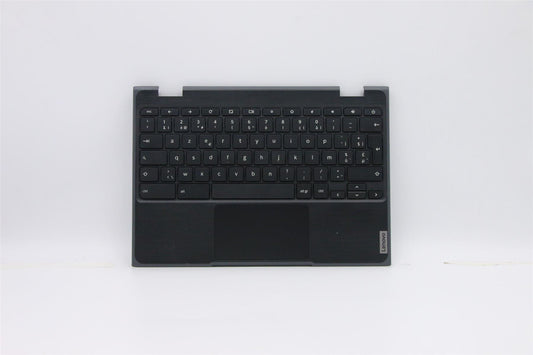 Lenovo Chromebook 100e 2nd Gen AST Palmrest Touchpad Cover Keyboard 5CB0Z21475