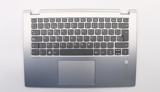 Lenovo Yoga 530-14IKB Keyboard Palmrest Top Cover Spanish Platinum 5CB0R08499