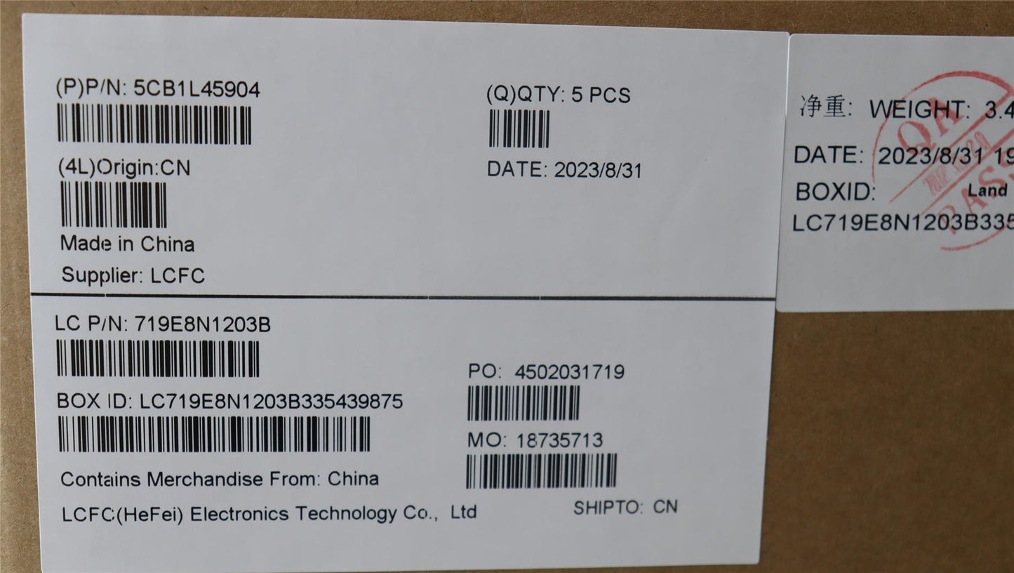 Lenovo IdeaPad 3 15IRU8 Palmrest Cover Touchpad Keyboard UK 5CB1L45904