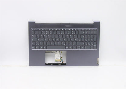 Lenovo IdeaPad 7 15IMH05 Keyboard Palmrest Top Cover German Grey 5CB0Z28184