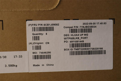 Lenovo ThinkBook 14 G4 IAP Palmrest Cover Touchpad Keyboard Backlit 5CB1J09082