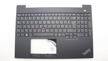 Lenovo ThinkPad E16 Gen 1 Keyboard Palmrest Top Cover French Black 5M11H94766