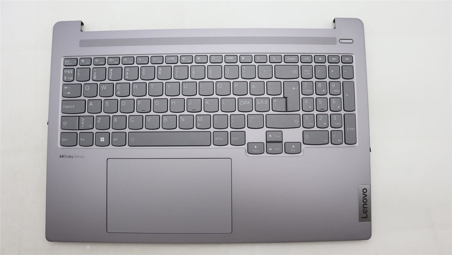 Lenovo IdeaPad 5 16APH8 Palmrest Cover Touchpad Keyboard Nordic 5CB1L79670