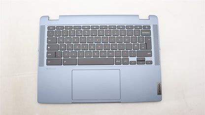 Lenovo Flex IP 5 14IAU7 Palmrest Cover Touchpad Keyboard UK Backlit 5CB1J35684