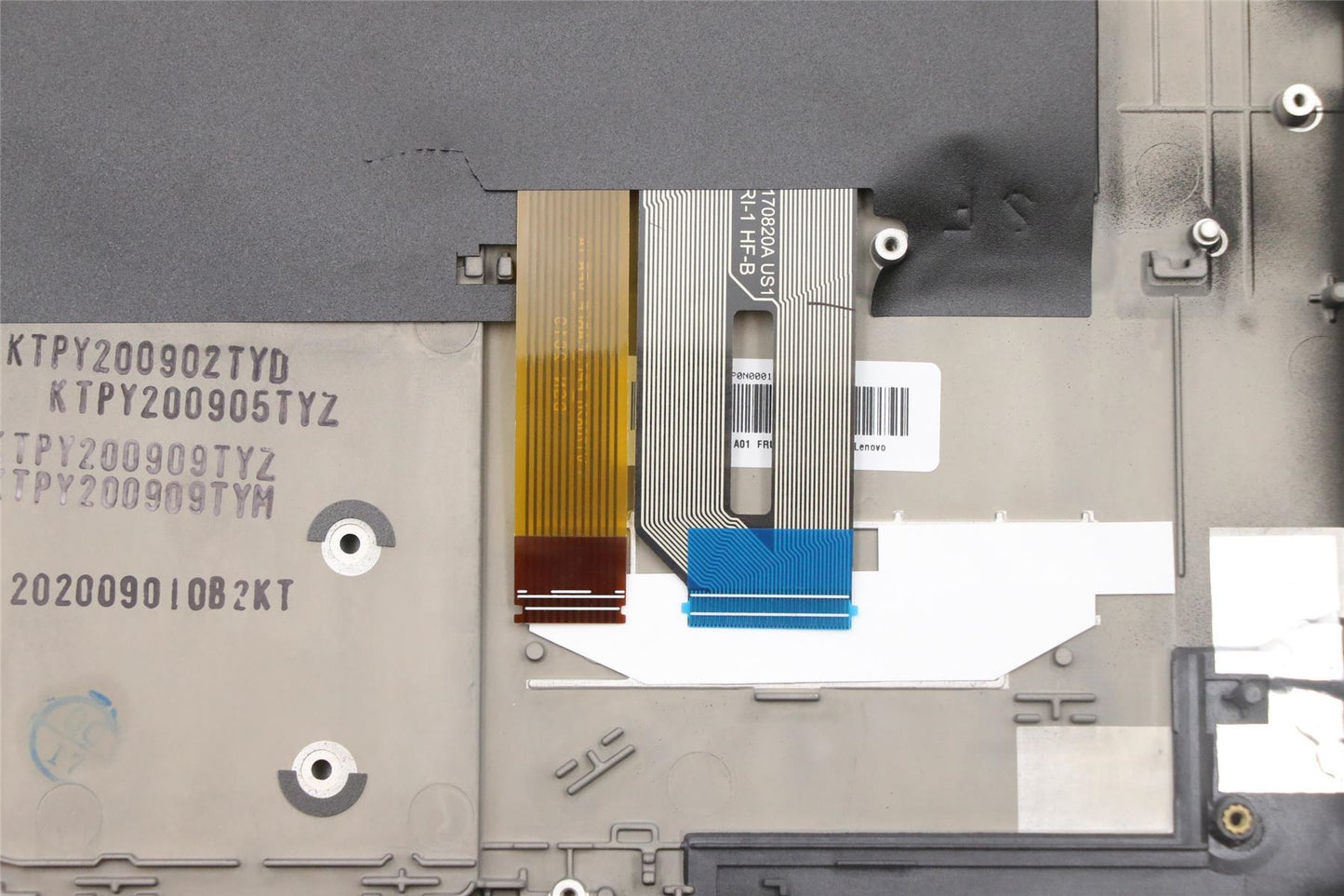 Lenovo ThinkPad P1 Gen 3 X1 3rd Gen Palmrest Cover Keyboard Greek 5M10Z39700