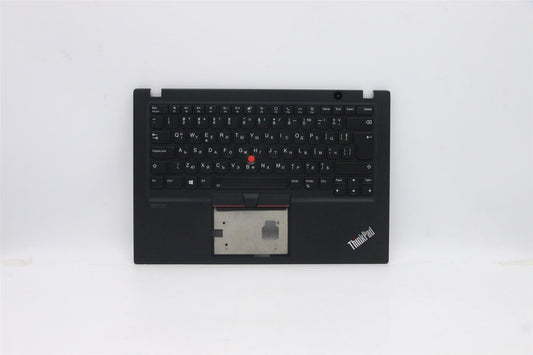 Lenovo ThinkPad T14s Keyboard Palmrest Top Cover Bulgarian Black 5M10Z41255