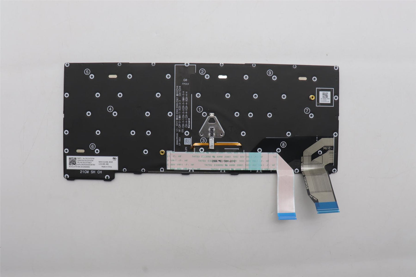 Lenovo Yoga L13 4 L13 3 Keyboard German Black Backlit 5N21H76827