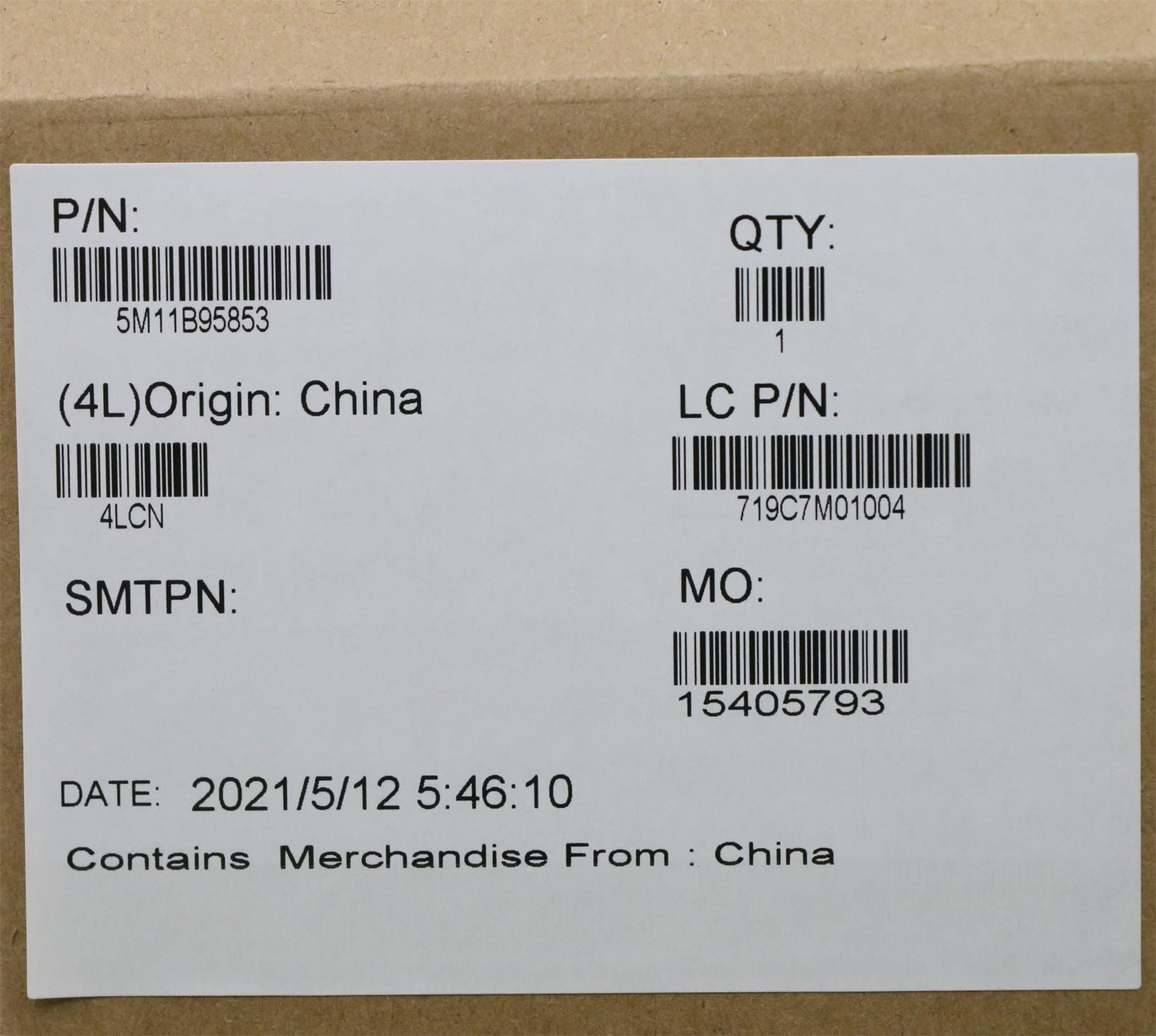Lenovo MECH_ASM CS21 3+2b,GL-Mylar,SGP1,SUN 5M11B95853