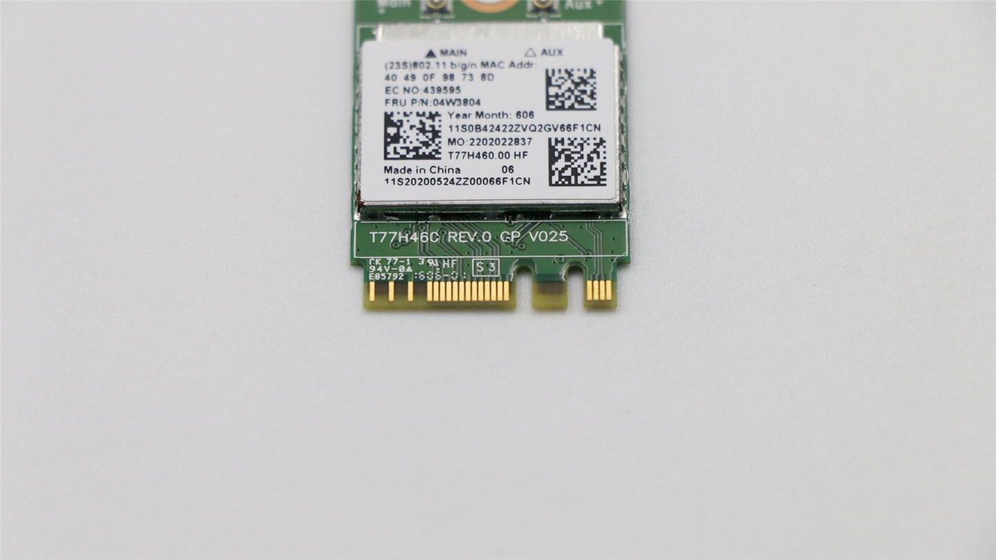 Lenovo 04W3804 Wireless Wireless,CMB,FXN,Whipple M.2