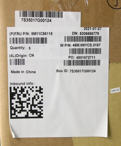 Lenovo MECH_ASM FRASMKB GRE CcCpWFCBKNWWNWL Ch 5M11C86118