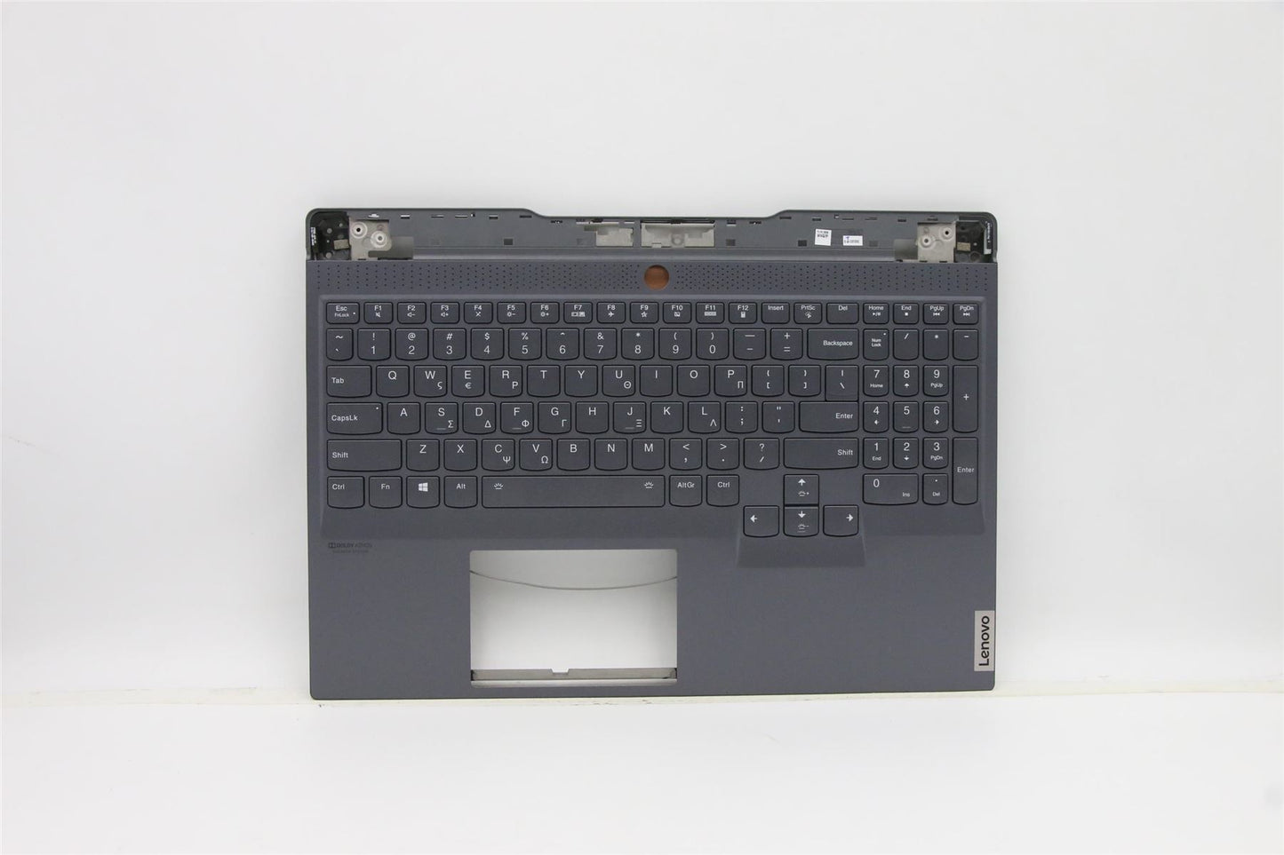 Lenovo Legion S7 15IMH5 Keyboard Palmrest Top Cover Greek Grey 5CB0Z92040