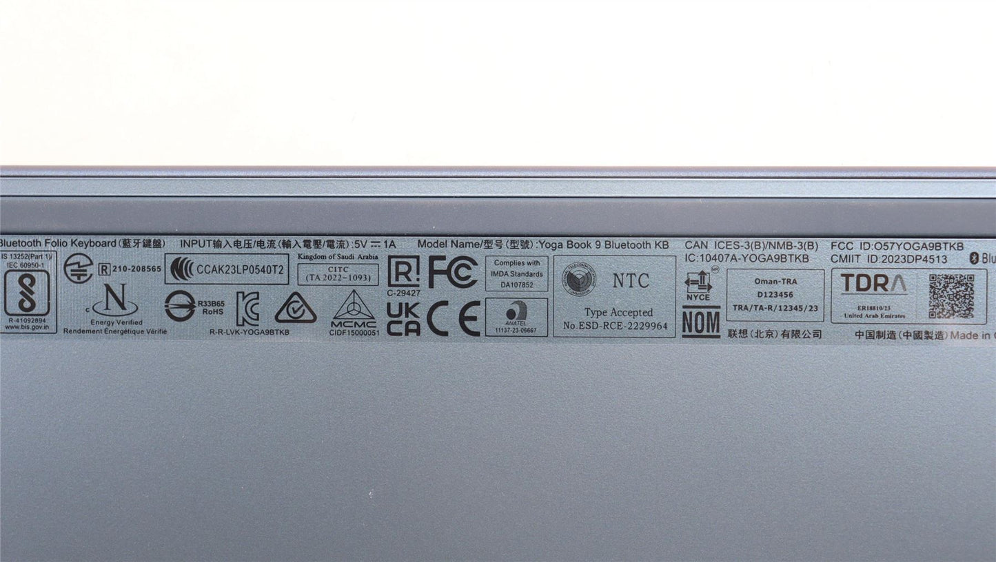 Lenovo Keyboard L82YQ Assy CZE/SLK 5CB1L72120