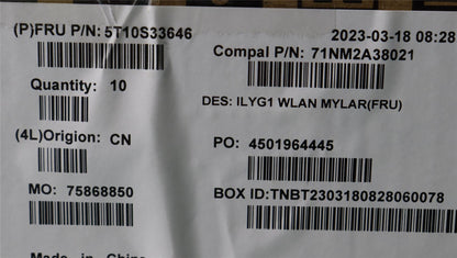 Lenovo WLAN Mylar C 82Y3 5T10S33646