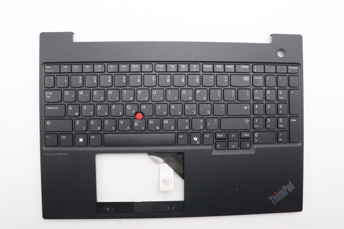 Lenovo MECH_ASM FRU KBD CCV HBW (PMX) US BK 5M11N96551
