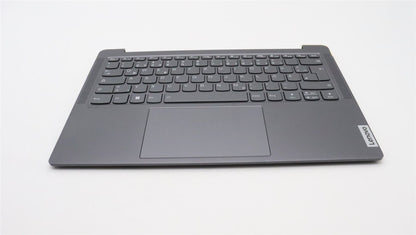 Lenovo Yoga 6 14IAP8 Palmrest Cover Touchpad Keyboard German Grey 5CB1J76029