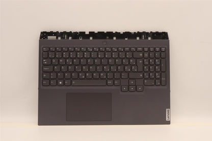 Lenovo 5 16ARH7H Palmrest Cover Touchpad Keyboard Slovenian Backlit 5CB1H71022