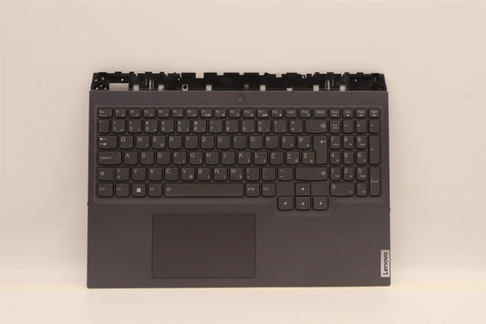 Lenovo 5 16ARH7H Palmrest Cover Touchpad Keyboard Slovenian Backlit 5CB1H71022
