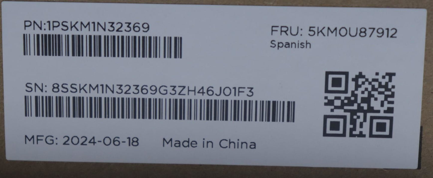 Lenovo KYB_MOUSE G-T Eos3 2.4G KM CLD ES 5KM0U87912