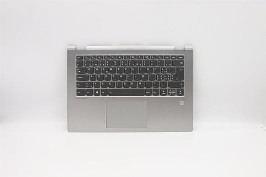 Lenovo Yoga 530-14IKB Keyboard Palmrest Top Cover Swiss Silver 5CB0R08780