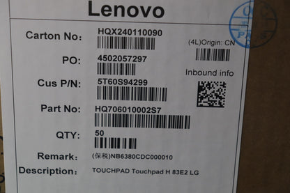 Lenovo H 83E2 LG Touchpad Board 5T60S94299